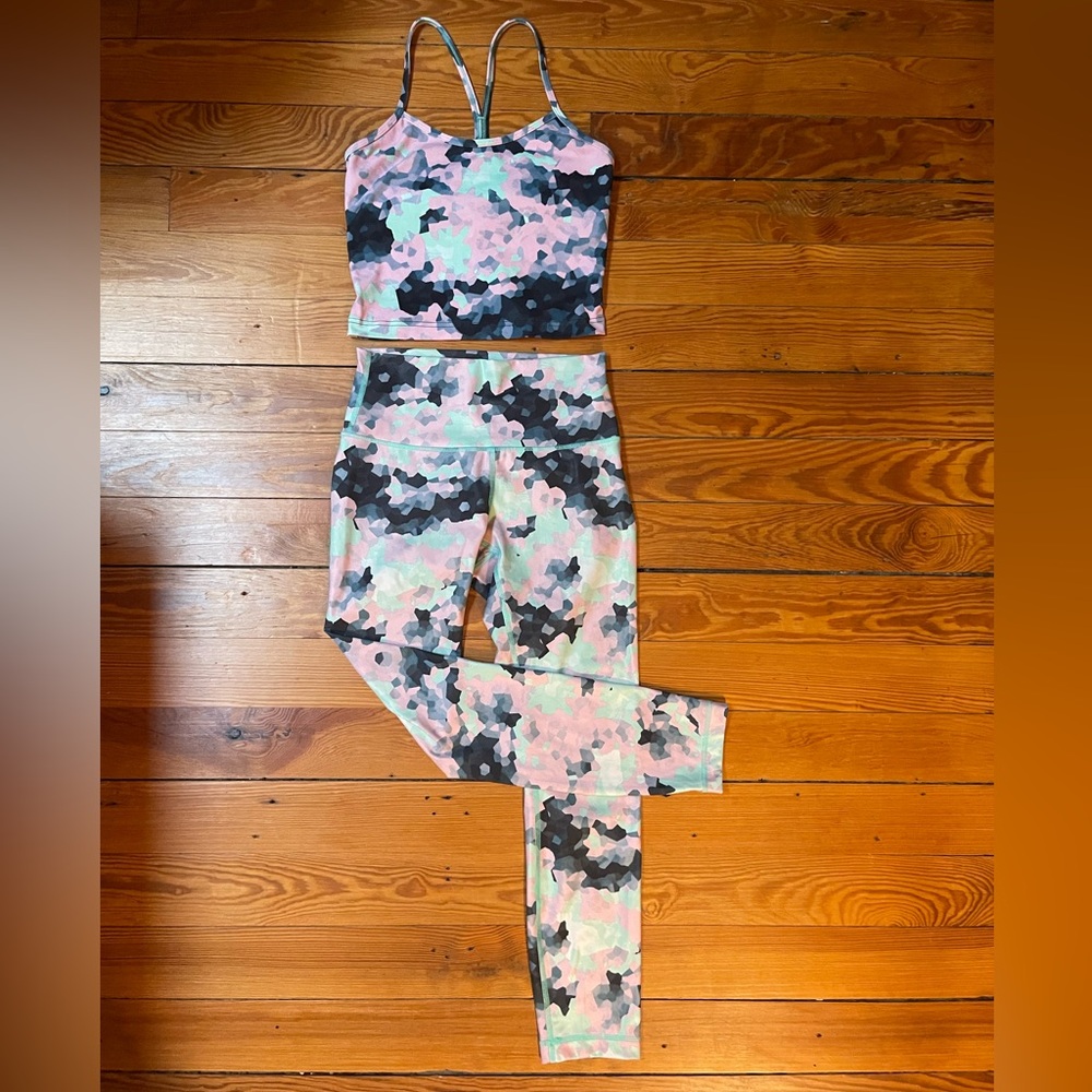 LULULEMON tank top and leggings set